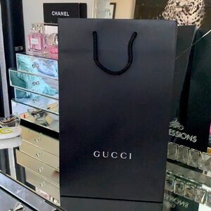Gucci Black Gift Bag